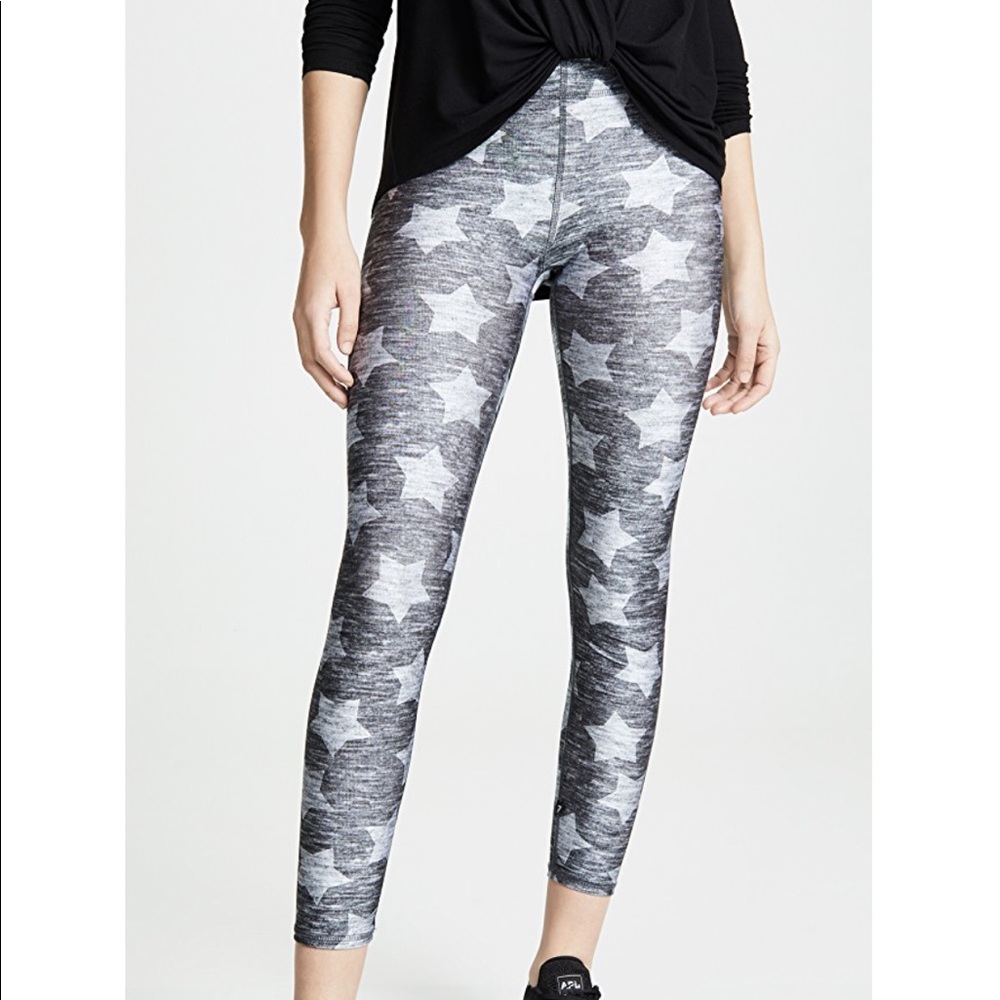 Terez Heathered Stars Performance Leggings